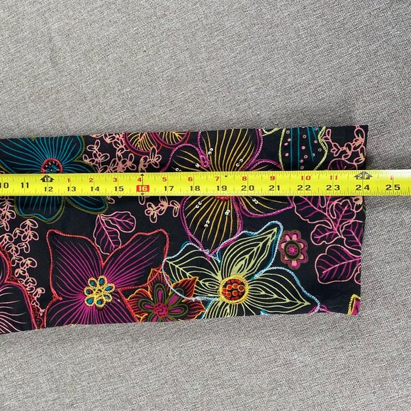 Vintage Coldwater Creek Button Up Shirt Top Women's XL Multicolor Floral VTG - Picture 11 of 12